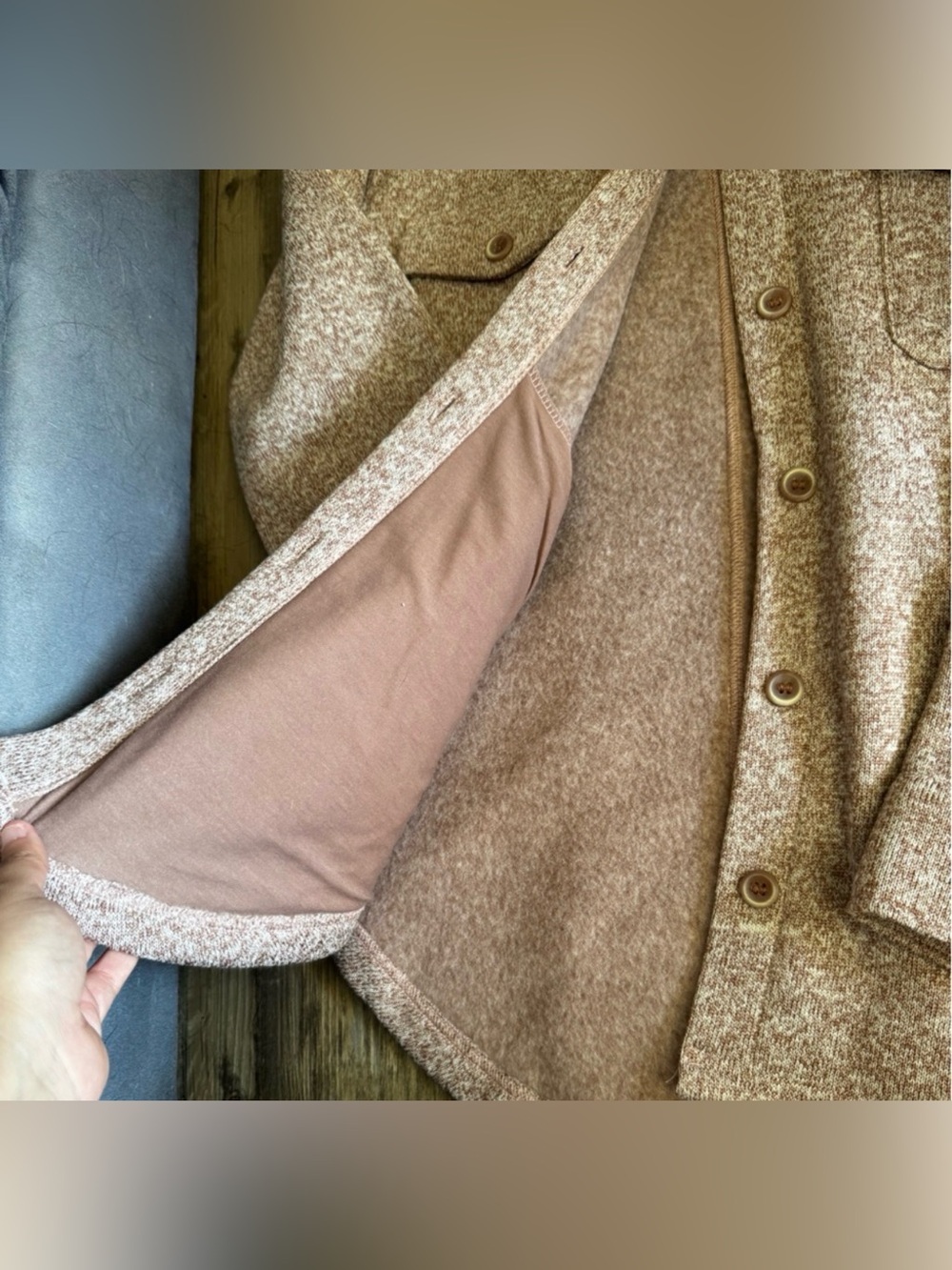 Thread & Supply button down shacket - Picture 2 of 2
